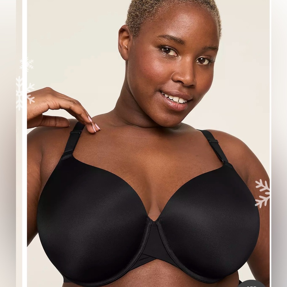 NWT Lane Bryant Totally Smooth lightly lined full coverage bra- 46F
